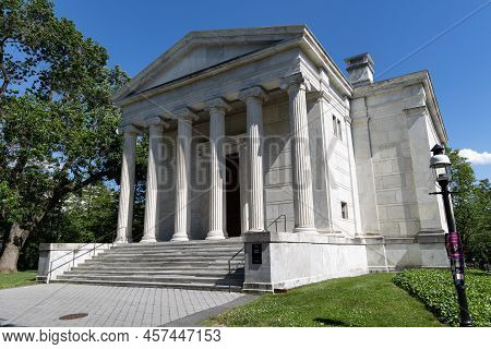 Princeton, Nj - June 19 2022:  Academic Building On The Campus Of Princeton University