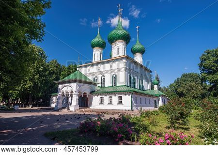 Feodorovsky Cathedral In Yaroslavl, Yaroslavl Region, Russia.