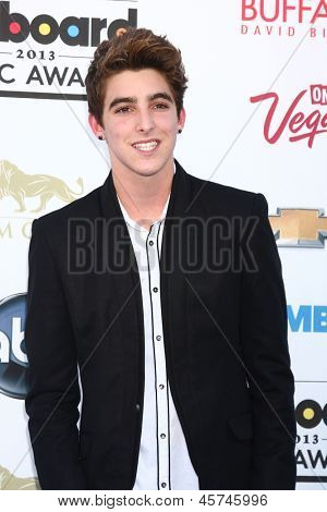 LOS ANGELES -  MAY 19:  Jackson Guthy arrives at the Billboard Music Awards 2013 at the MGM Grand Garden Arena on May 19, 2013 in Las Vegas, NV