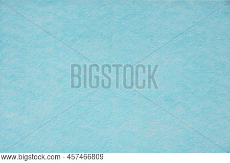 Blue Felt Soft Material Textured Background