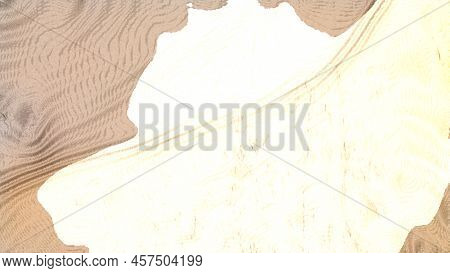 Light Brown Abstraction From Different Spots. On A Light Brown Background, There Are Several Bright 