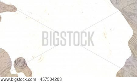 Light Brown Abstraction From Different Spots. One Painful White Spot Between Light Brown Spots. Insi