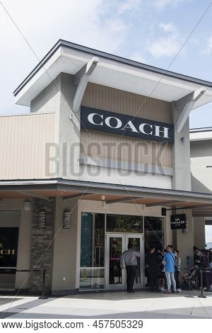Genting, Malaysia - Jun 10, 2022: Coach Outlet At Genting Highlands Premium Outlets, Malaysia. Coach