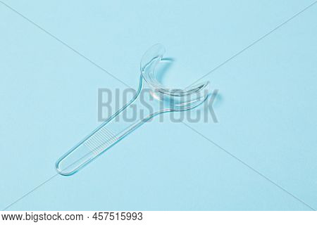 Retractor Dental Lip Retractor Access To The Oral Cavity. Wide Mouth Opening For A Dental Procedure
