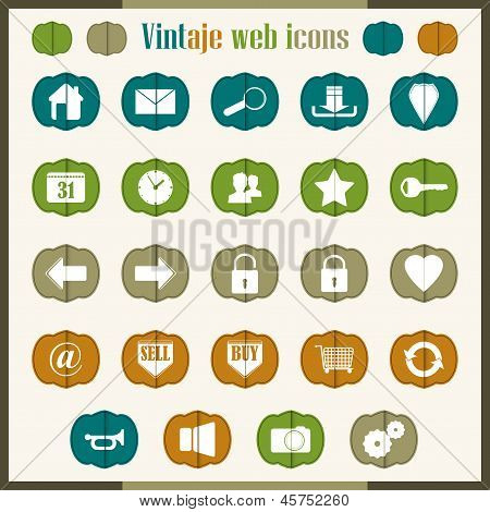 Vintaje Web Icons