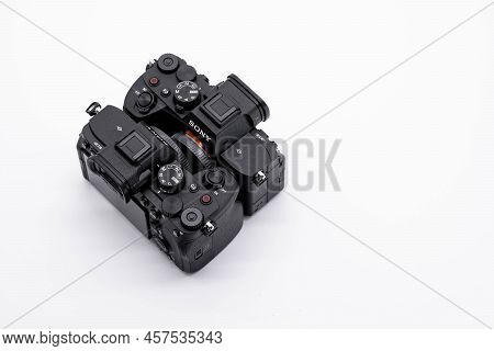 Bangkok, Thailand - 9 Jun 2022, The Sony A7 Iv Is The Fourth Generation Of The Company's Core A7 Ful