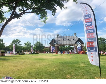 Special Events At The Andrew Brown Park East With Large Grass Lawn Square To Celebrate July 4Th Inde