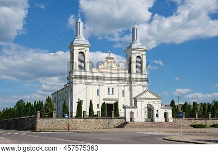 Old Ancient Catholic Church Of St Wenceslas, Volkovysk, Grodno Region, Belarus.