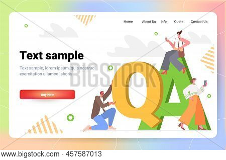 Developers Testing Software App Qa Quality Assurance Coding Programming Question Answer Sqa Concept
