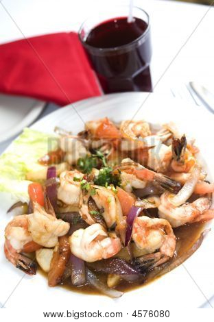 Camaron Saltado