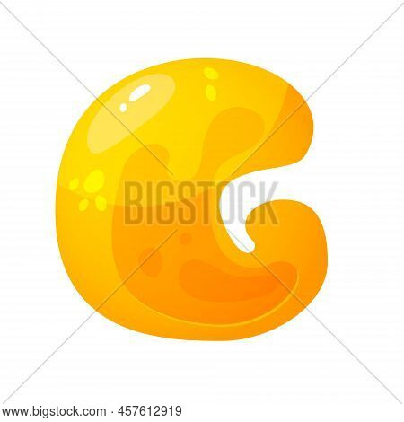 Jelly Colorful Alphabets, Comic Alphabet For Children. Jelly Bright Font. Childish Type For Events, 