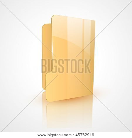 empty folder vector icon design
