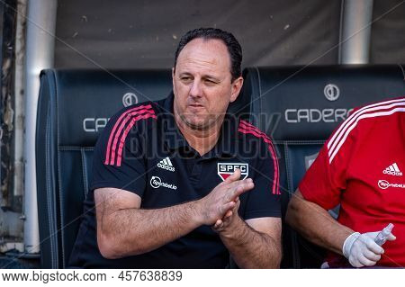 Rio, Brazil - June 16, 2022: Rogerio Ceni Coach In Match Between Botafogo Vs Sao Paulo By 12th Round