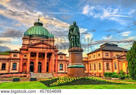 Kaiser Wilhelm Bad, A Historic Bathhouse In Bad Homburg Vor Der Hohe, Germany