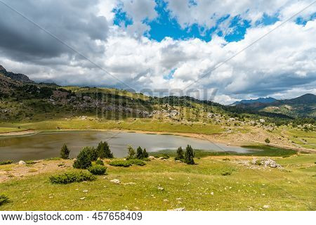 Path To The Ibon De Piedrafita, Tena Valley In The Pyrenees, Huesca, Spain