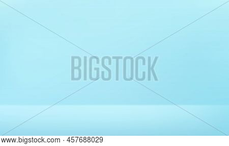 3d Empty Yellow Light Studio Abstract Background With Spotlight Effect. Product Showcase Backdrop. C