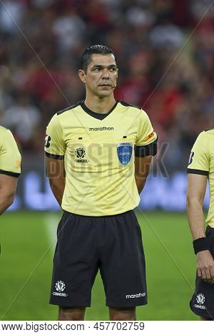 Rio, Brazil - July 06, 2022: Mario Diaz De Vivar Referee In Match Between Flamengo (bra) Vs Tolima (