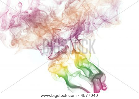 彩色烟雾