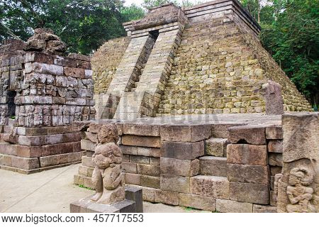 Sukuh Temple Or Candi Sukuh, Reliefs At Sukuh Temple.ancient Erotic Candi Sukuh-hindu Temple On Cent