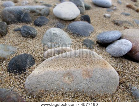 Pebbles Seashore