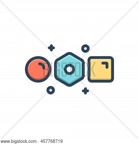 Color Illustration Icon For Icons Sign Symbol Graphic Emblem Epitome Token Ensign Mark App Applicati