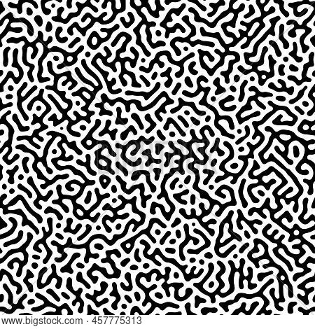 Turing Reaction Diffusion Seamless Pattern Made Via Morphogenesis