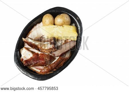 Llanera Meat Colombian Typical Dish; Dish Served With Grilled Meat