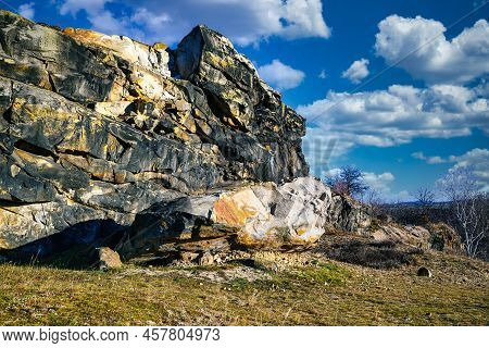 A Photo Of Devil's Wall In Germany