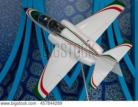 August 30, 2019, Moscow Region, Russia. Mock-up Of The Iranian Training Aircraft Hesa Yasin