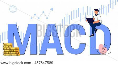 Macd Moving Average Convergence Divergence Indicator Technical Analysis Stock And Cryptocurrency Exc