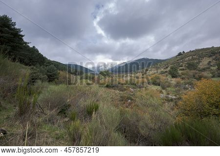 Views Of The Hueco De San Blas, A Very Popular Place For Hikers Located In The Municipality Of Manza