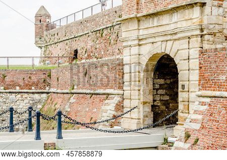 Belgrade, Serbia - July 29, 2014: The Old Fortress On Kalemegdan In The Capital Of Serbia, Belgrade.