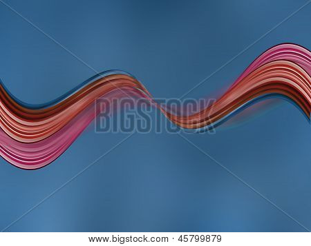 vagues abstraits multicolores