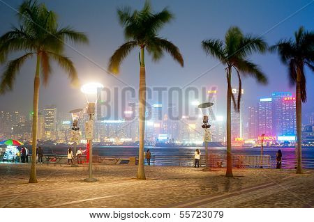 Embankment Of Hong Kong
