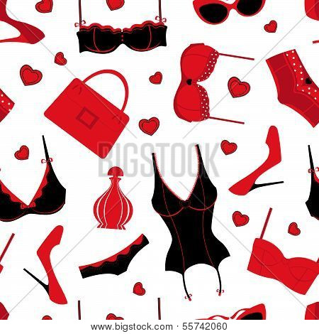 Female accessories  pattern