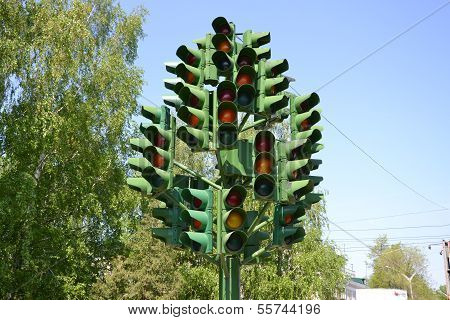Funny traffic light.