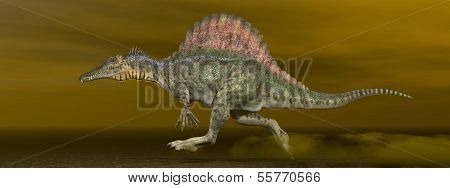 Spinosaurus dinosaur - 3D render