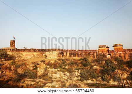 Jaigarh Fort in Jaipur, Rajasthan, India