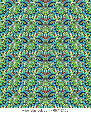 Colorful Geometric Abstract Pattern