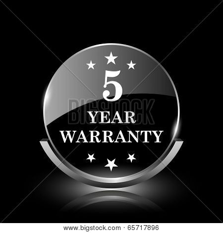 5 Year Warranty Icon
