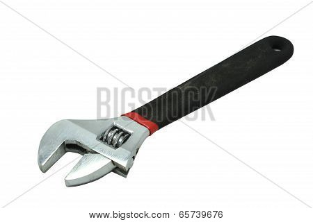 Steel Pliers On White Background
