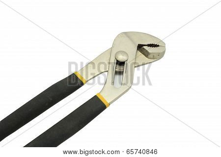 Water pump pliers made of steel