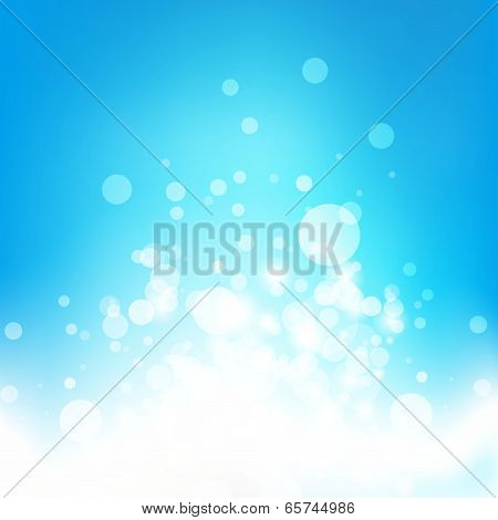 Buble abstract background