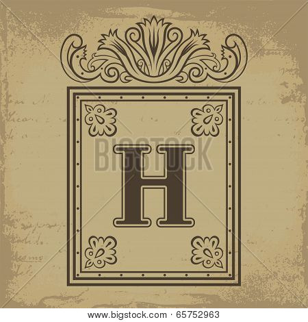 Letter H
