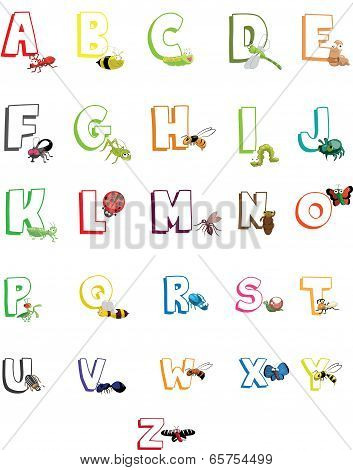 Insect Alphabet