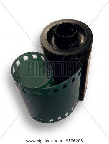 Fotofilm in der Patrone.