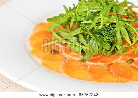 Salmon Carpaccio