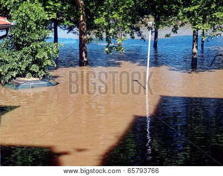 OBRENOVAC  SERBIA - MAY - FLOODS