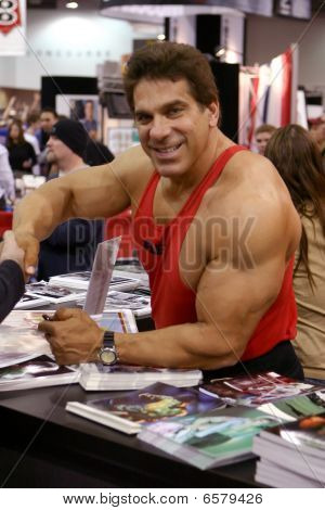 Lou Ferrigno auf Arnold Fitness gesundheit expo