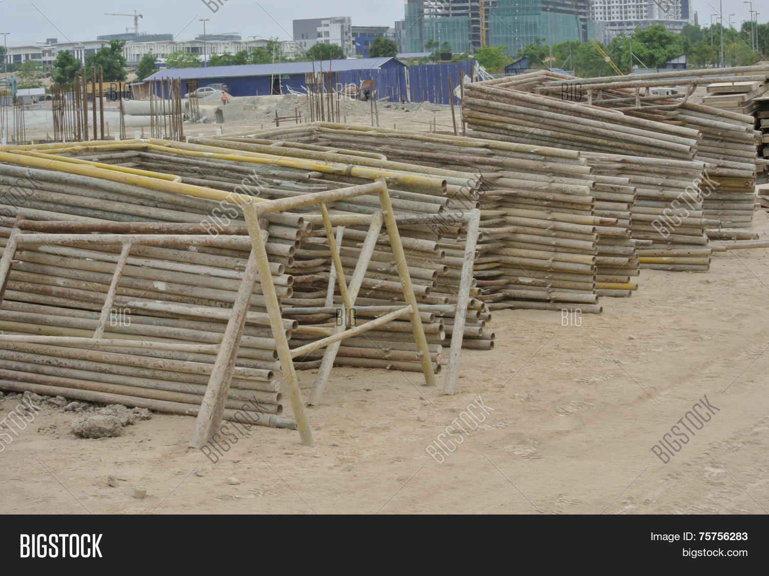Stack Scaffolding Image & Photo (Free Trial) Bigstock